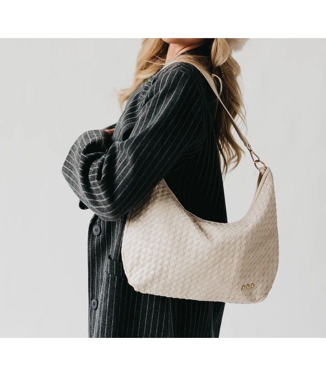 Sienna Slouchy Woven Shoulder Bag