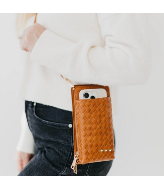 Woven Double Duty Phone Bag