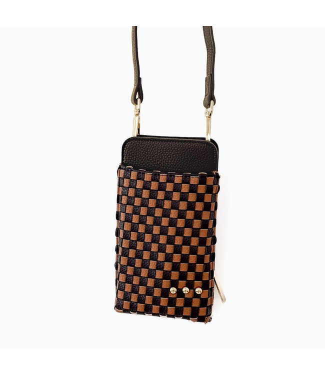 Woven Double Duty Phone Bag