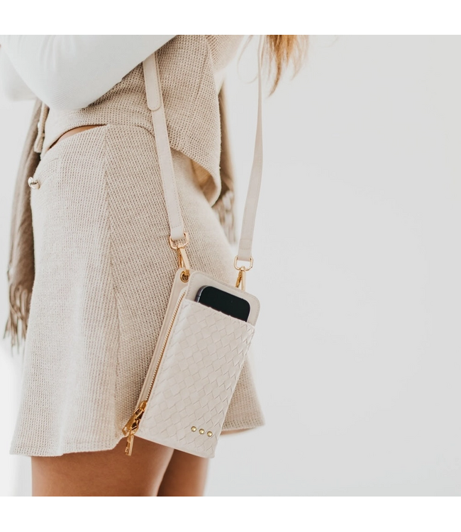 Woven Double Duty Phone Bag