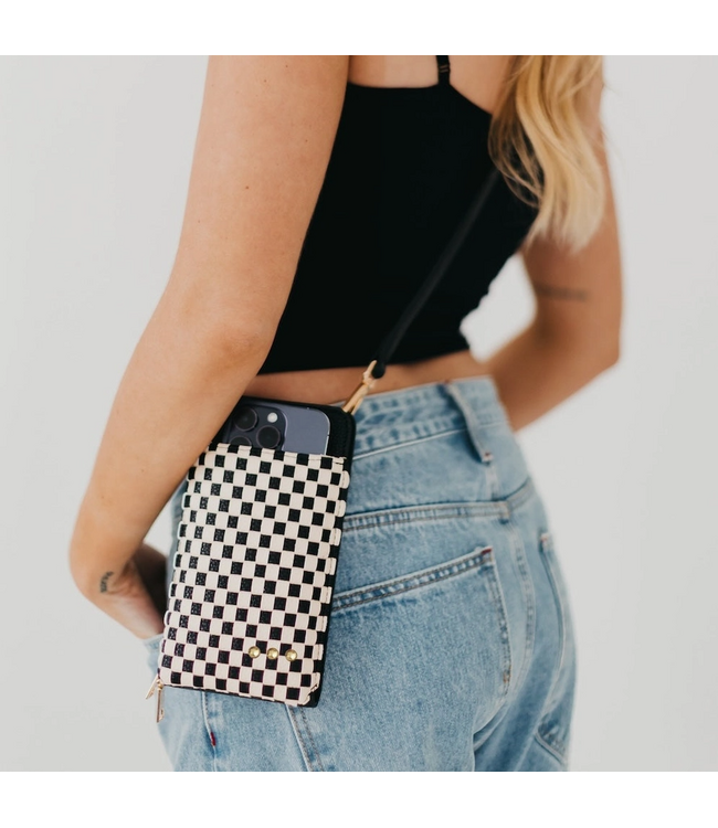 Woven Double Duty Phone Bag