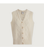 Varley Tatyana Cable Knit Vest Egrt