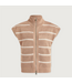 Varley Haney Zip Through Knit Light Taupe