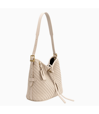 Melie Bianco Thalia Bone Vegan Leather Tote
