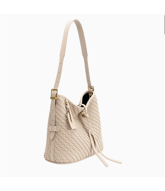Melie Bianco Thalia Bone Vegan Leather Tote