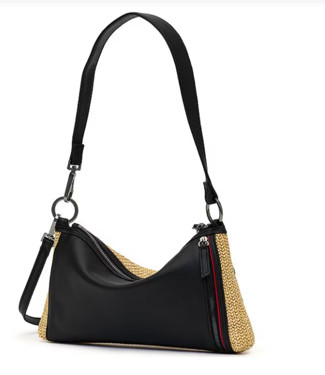 Hammitt Kyle Noir Raffia Handbag  GM