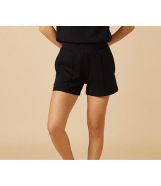 Softies Dream Tech Pintuck Shorts Black