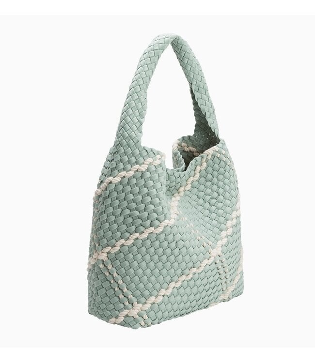 Melie Bianco Johanna Shoulder Bag Seafoam