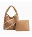 Melie Bianco Johanna Shoulder Bag Sand