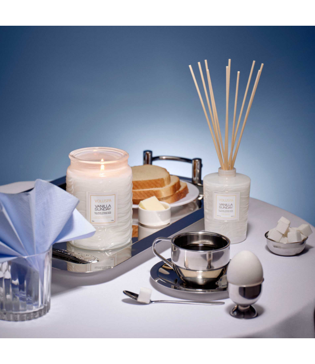 Voluspa Vanilla Sunday 18oz Large Jar Candle