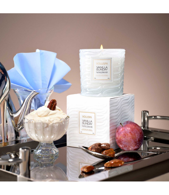 Voluspa Vanilla Sunday 12oz Classic Candle