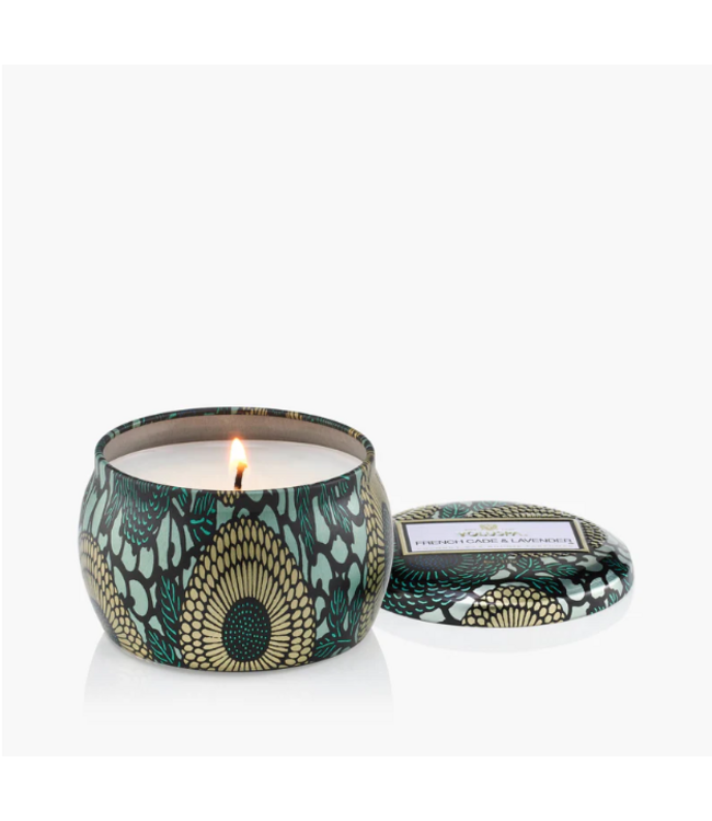Voluspa French Cade Lavender Mini Tin Candle