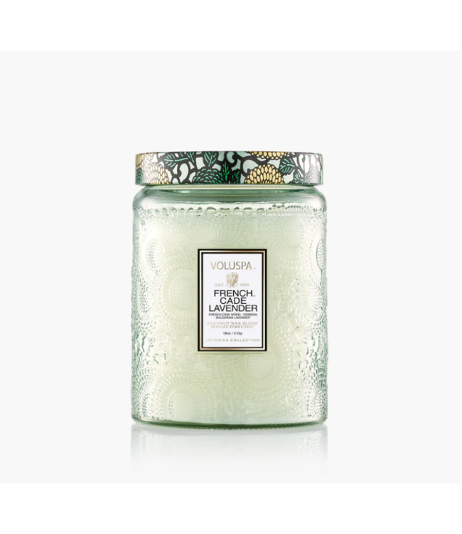 Voluspa French Cade & Lavender Large Jar Candle