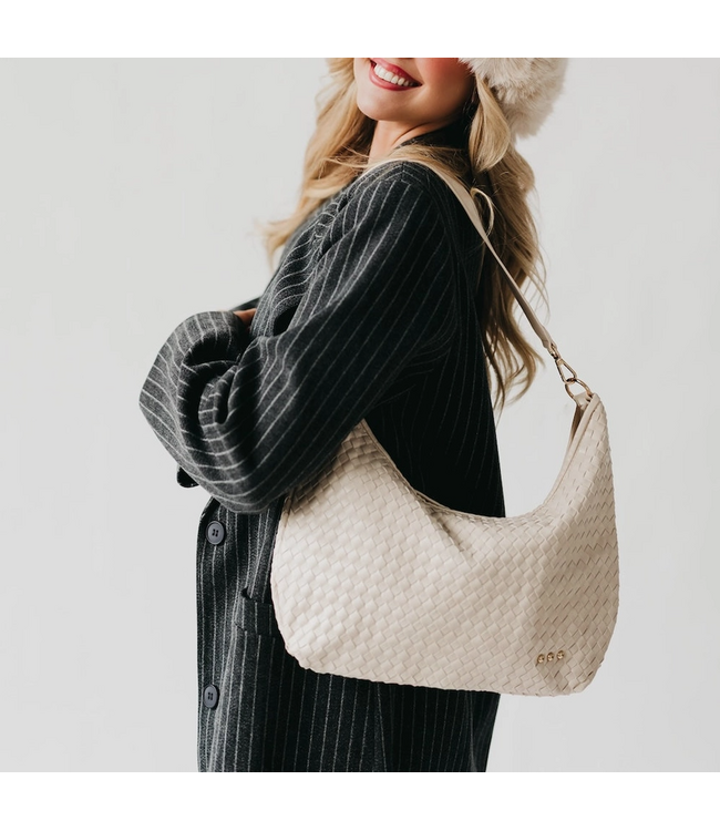 Sienna Slouchy Woven Shoulder Bag