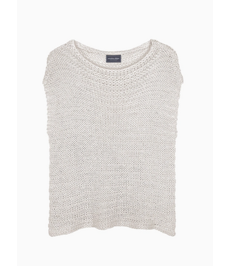 Anna Tee Chunky Top Breaker White