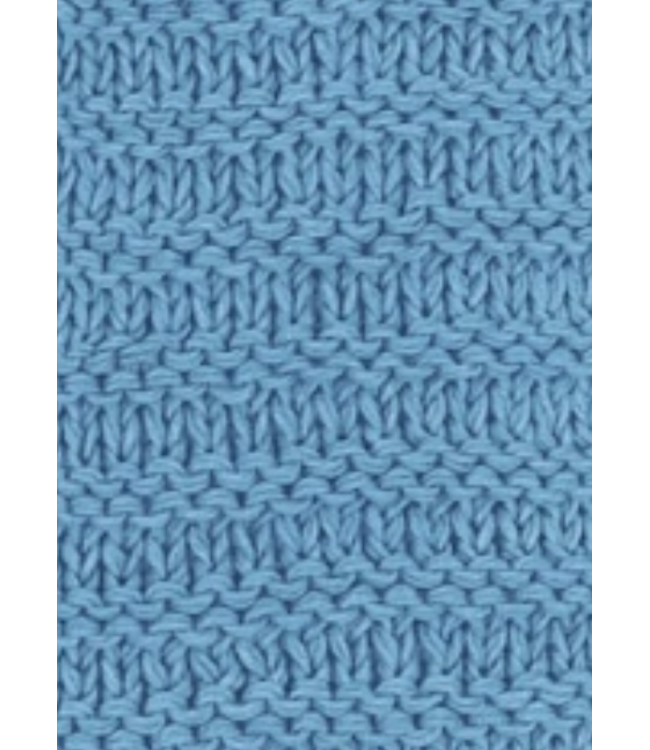 Anna Tee Chunky Top Blue Wind