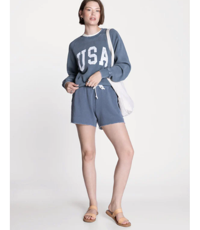 Jordan Long Sleeve Navy USA