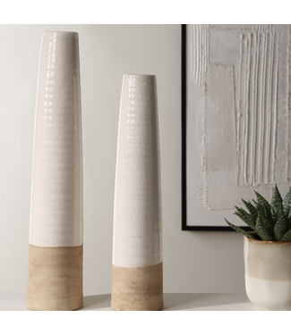 Ivory Sands Vase Large