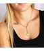 Avery Gold Coin Lariat Necklace