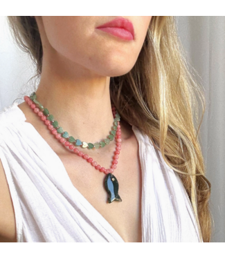 Calla Beaded Necklace