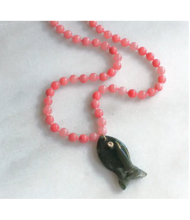 Calla Beaded Necklace