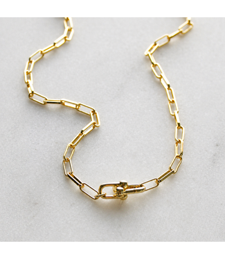 Calla Charm Holder Necklace