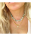 Soft Yellow Beaded Necklace