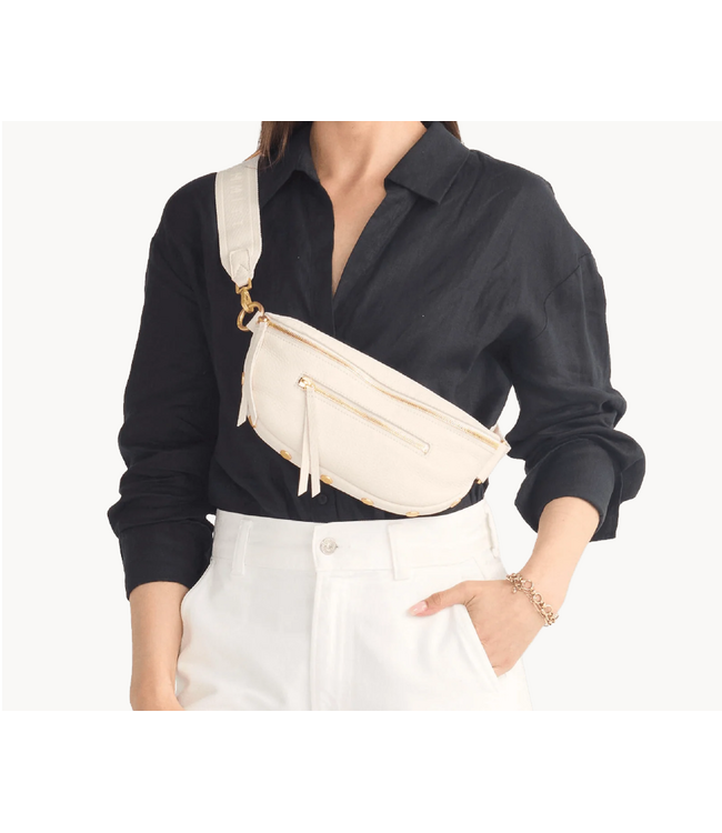 Hammitt Charles Crossbody Med Calla Lily White/BG