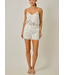 Eyelet Embroidered Shorts Ivory