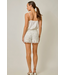 Eyelet Embroidered Shorts Ivory