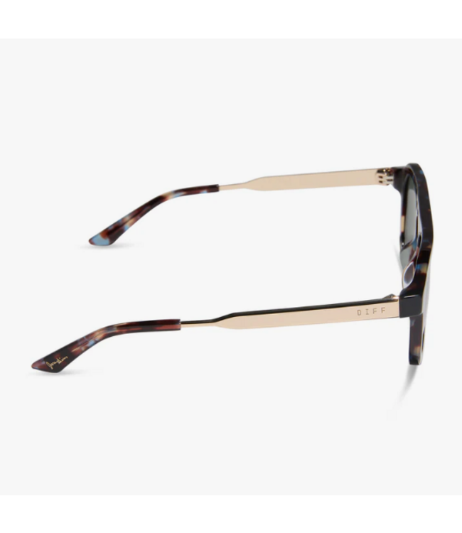 Diff Eyewear Sims Blue Color Pop Sunglasses