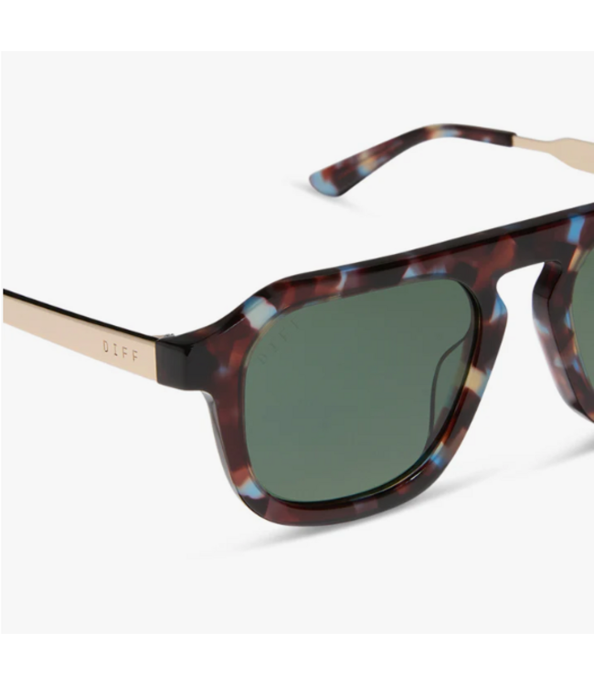 Diff Eyewear Sims Blue Color Pop Sunglasses