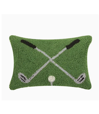 Cross Golf Clubs Hook Pillow