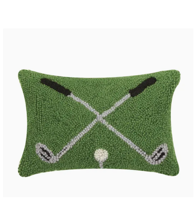 Cross Golf Clubs Hook Pillow