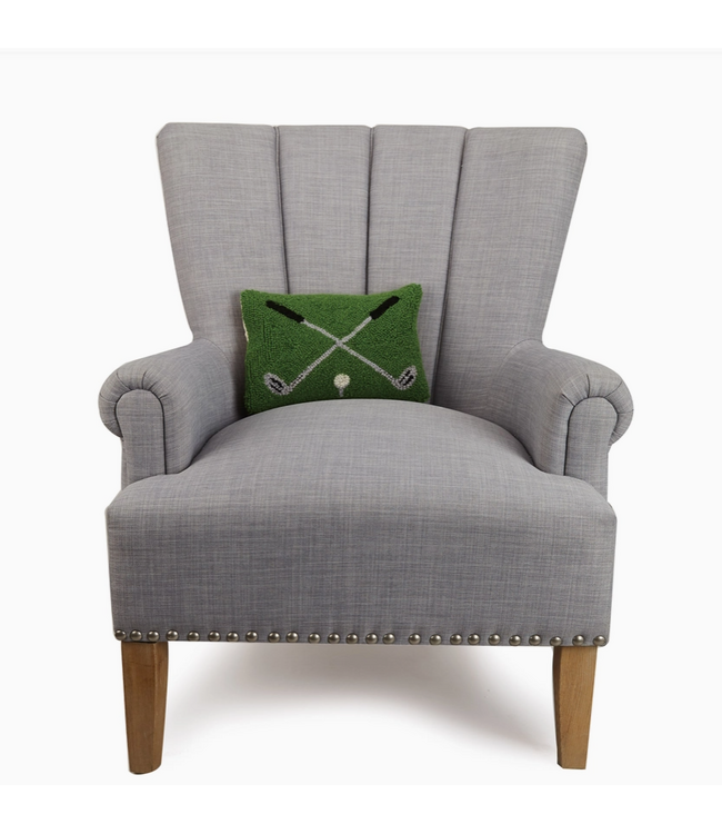 Cross Golf Clubs Hook Pillow