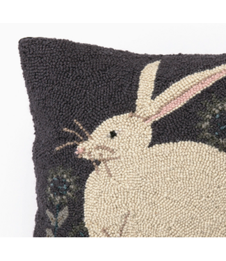 Hare with Sunflowers Hook Pillow