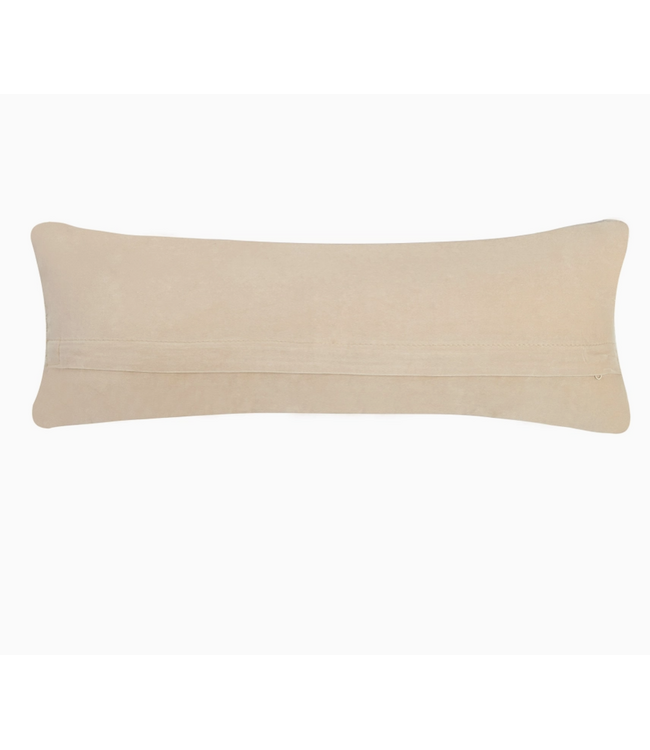 On Lake Time Hook Pillow, Blue/White