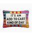 Add To Cart Embroidered Pillow