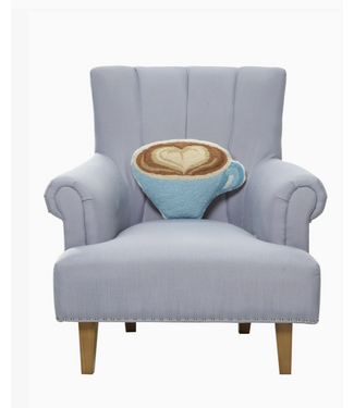 Latte Hook Pillow