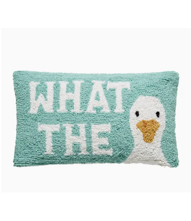 What the Duck Hook Pillow