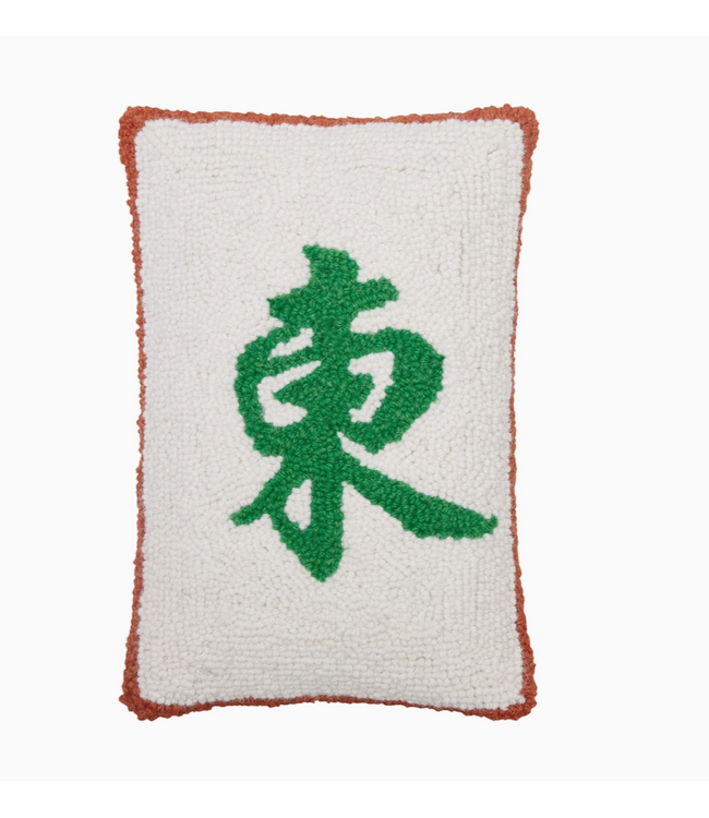 Mahj Wind Tile Hook Pillow