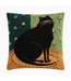 Black Cat in A Corner Hook Pillow