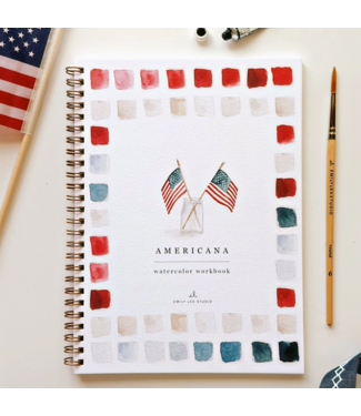 Emily Lex Studio Americana Watercolor Workbook