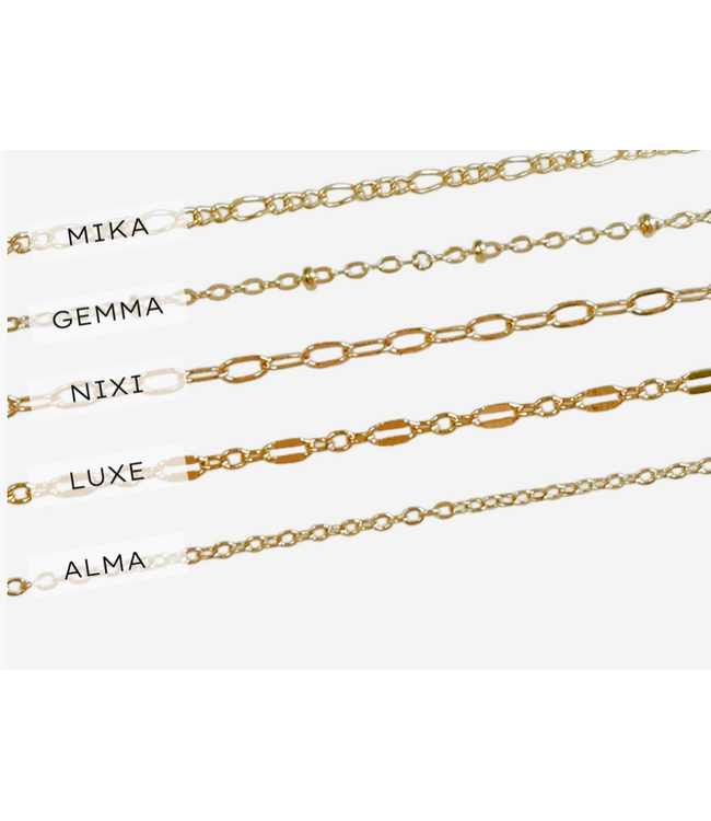 Wren Design Gold Fish Pendant Necklace Nixi 16in