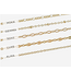 Wren Design Gold Fish Pendant Necklace Nixi 16in