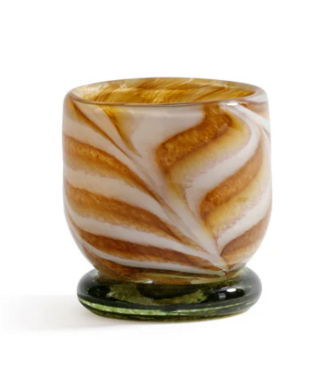 Venezia Colored Tealight / Votive Holder- Spiced Umber