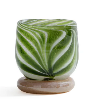 Venezia Colored Tealight / Votive Holder- Garden Green