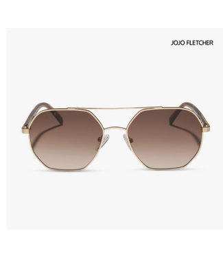 Diff Eyewear Jojo Fletcher Joelle Sunglasses Horn Tort