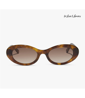 Diff Eyewear For Love & Lemons Sabrina Sunglasses Honey Tort