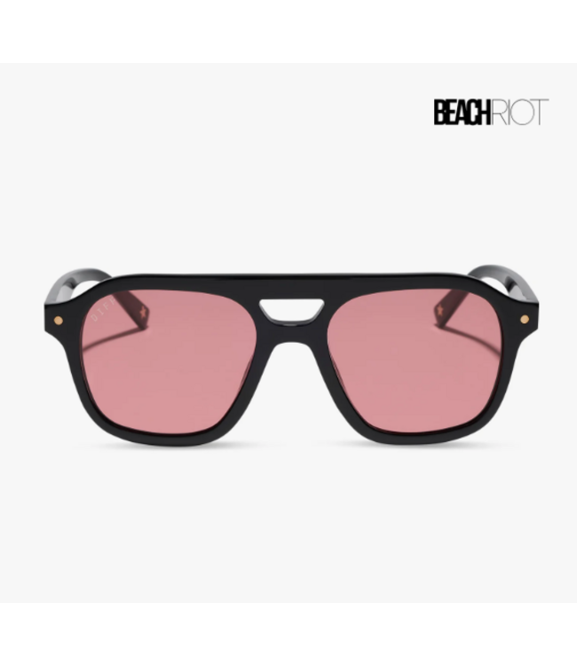 Diff Eyewear Beach Riot Coast Red Tint Sunglasses